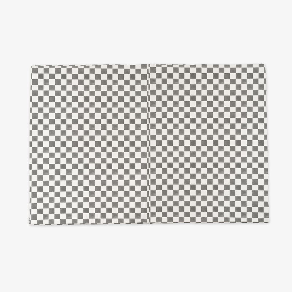 Vegan Leather Checker Mat Y119813