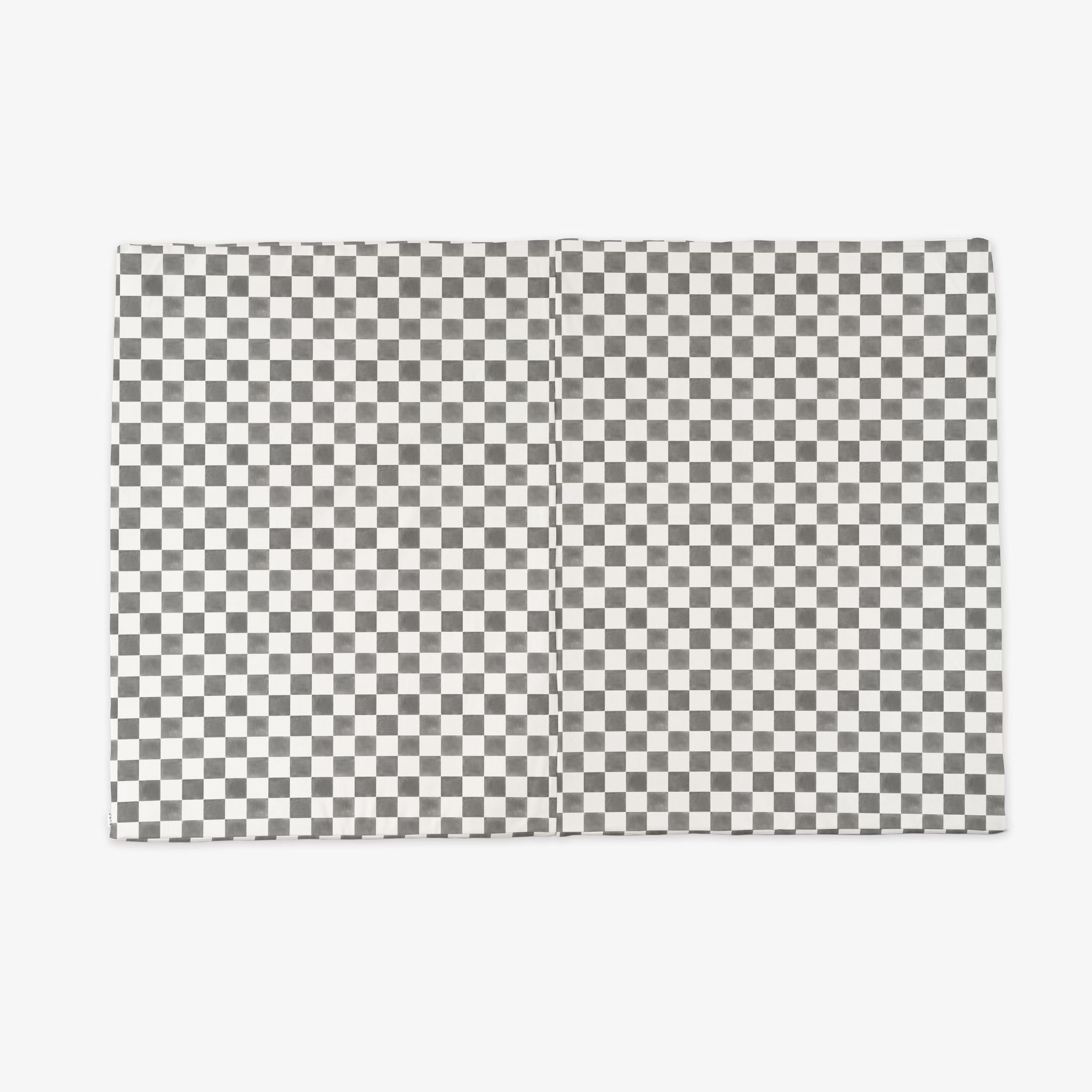 Vegan Leather Checker Mat Y119813