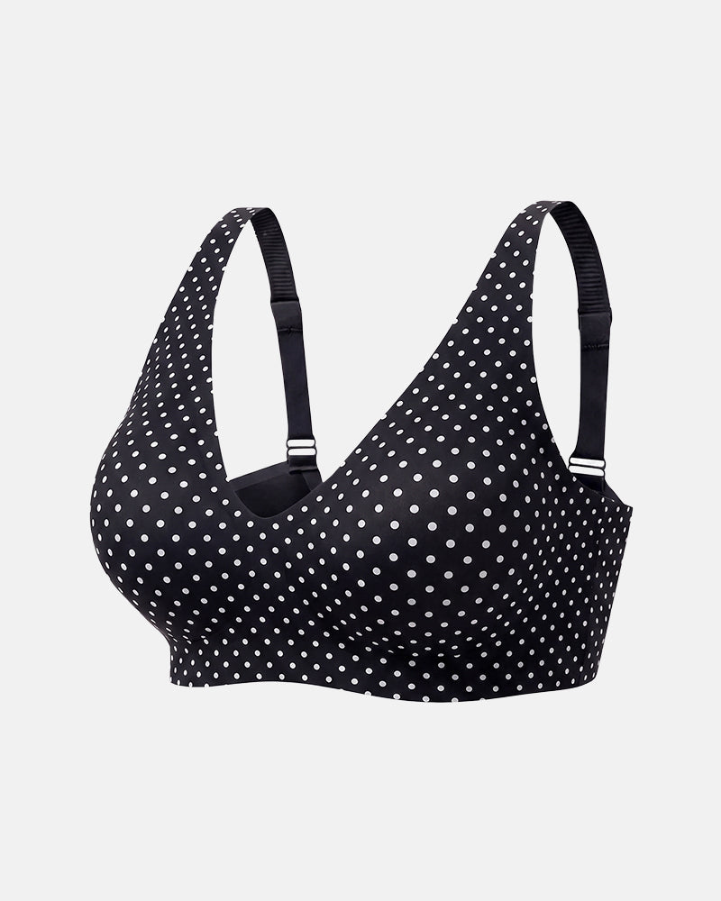 Seamless Deep V Push-Up Wireless Bra