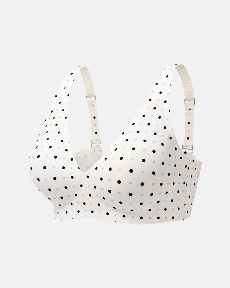 Seamless Deep V Push-Up Wireless Bra