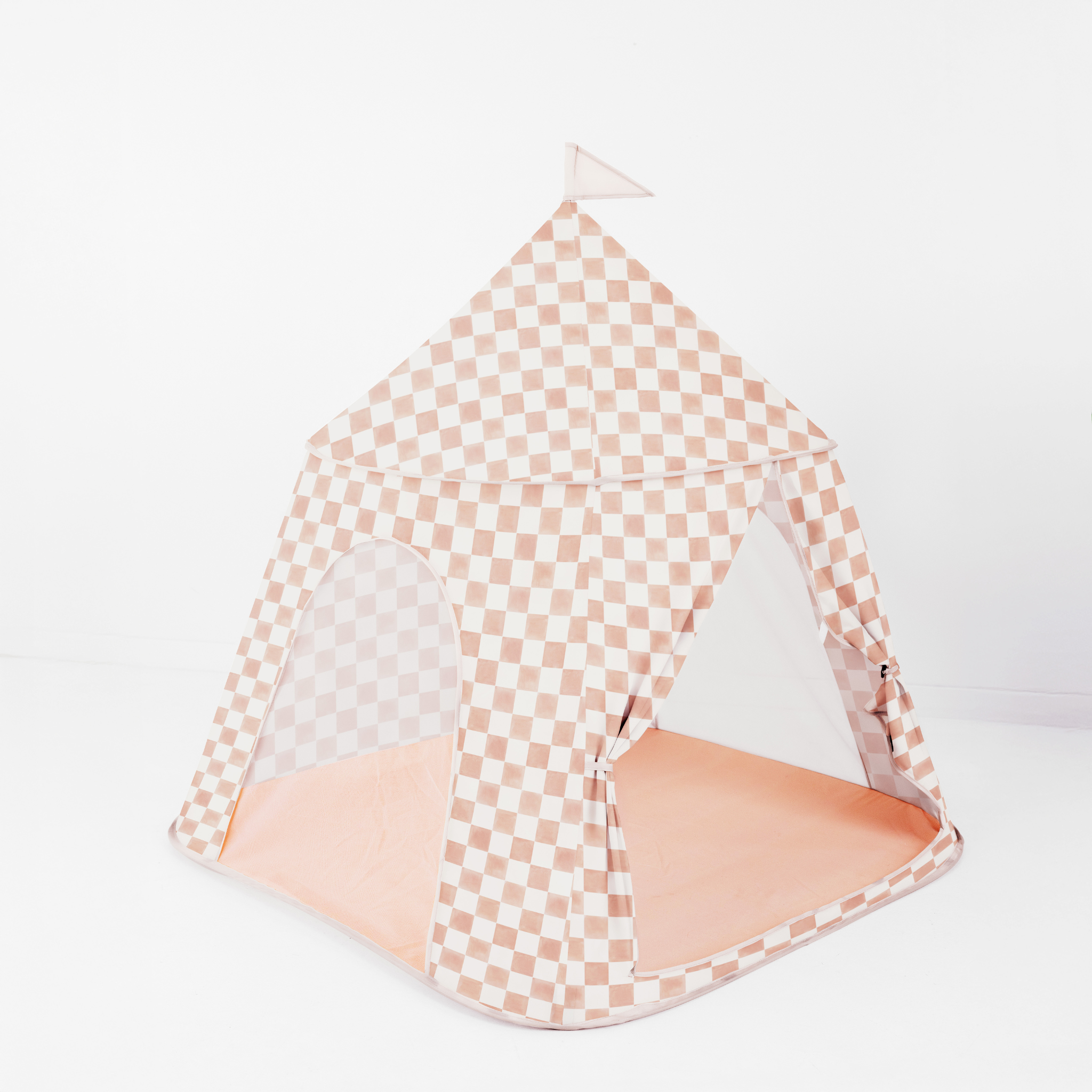 Kids Checker Toffee Play Tent Q44643