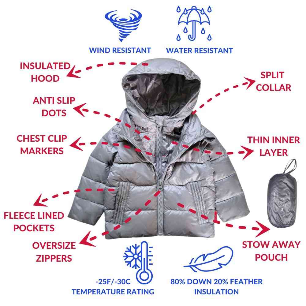 Car Seat Coat Down B706022