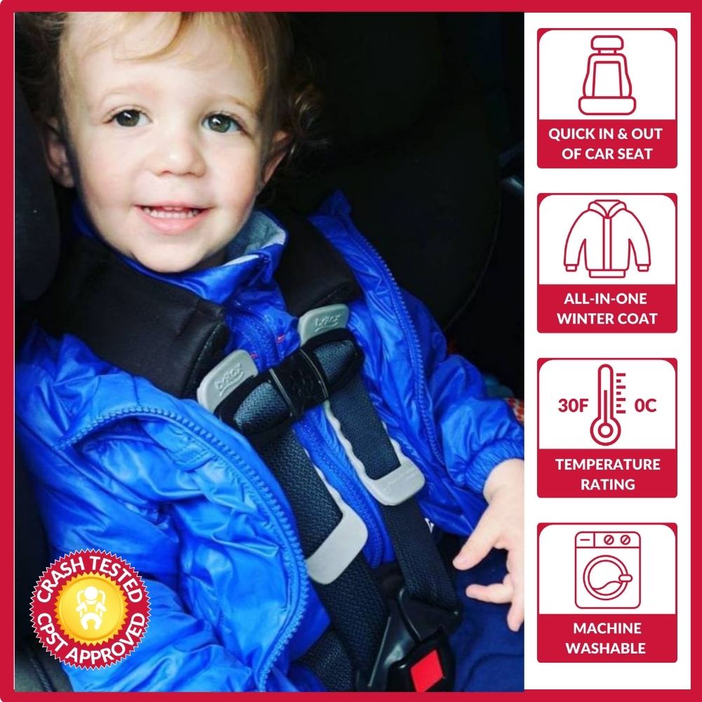 Car Seat Coat - Royal Blue Y8133