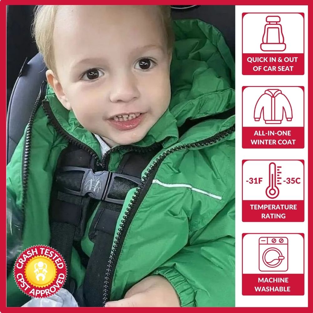 Car Seat Coat Arctic - Green J602111