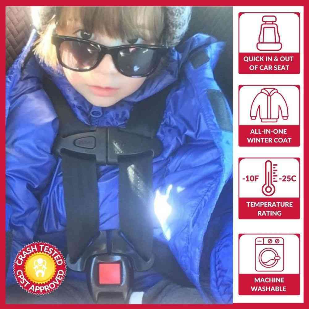 Car Seat Coat - Royal Blue C2983
