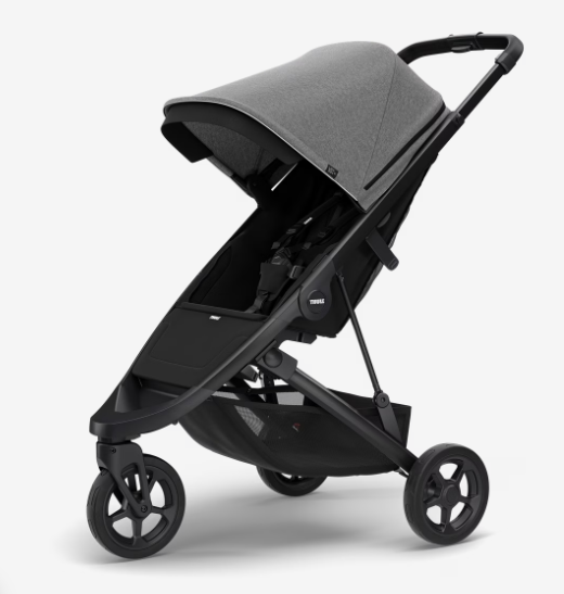 Compact Stroller - Grey Melange T3908