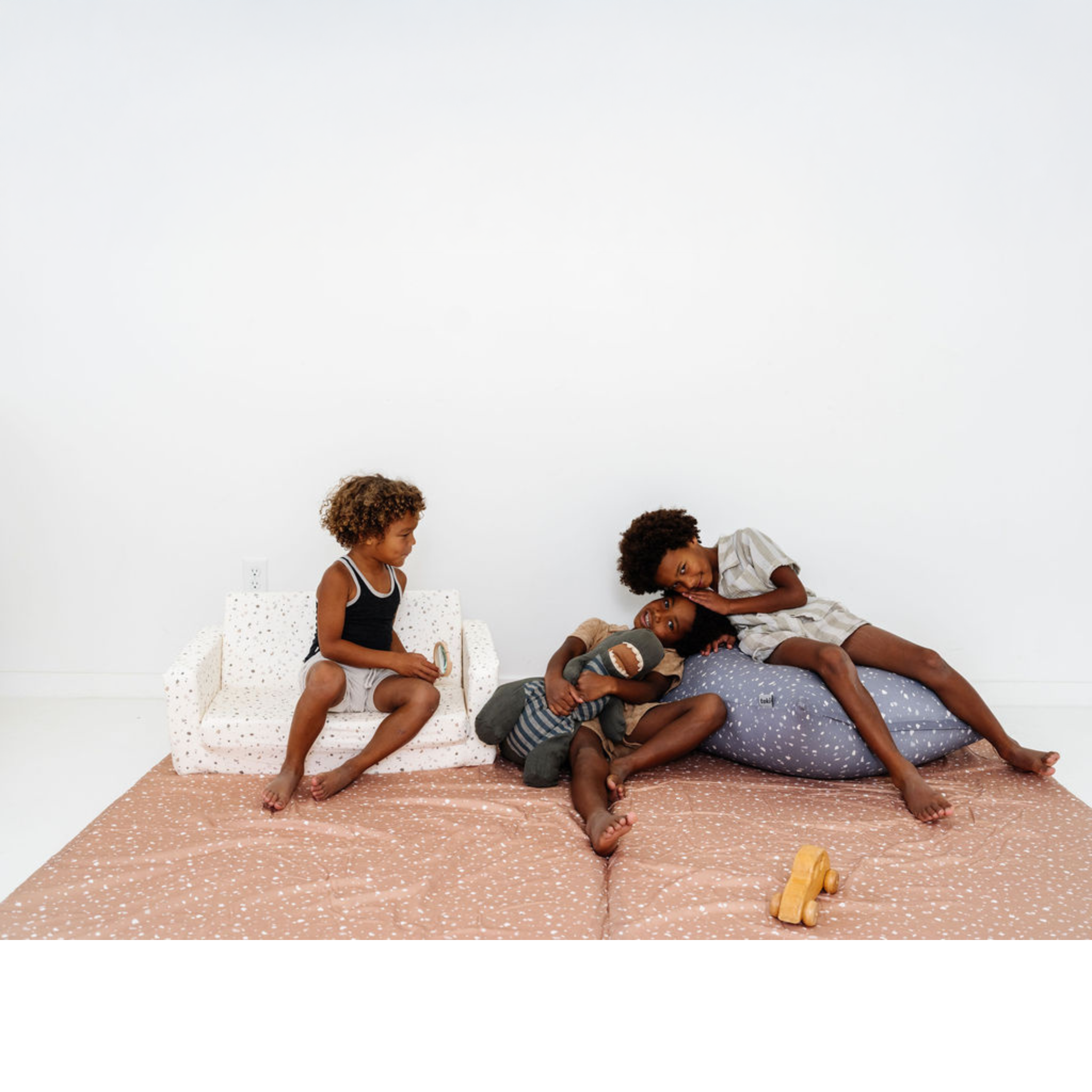 Organic Cotton Terrazzo Play Mat R128