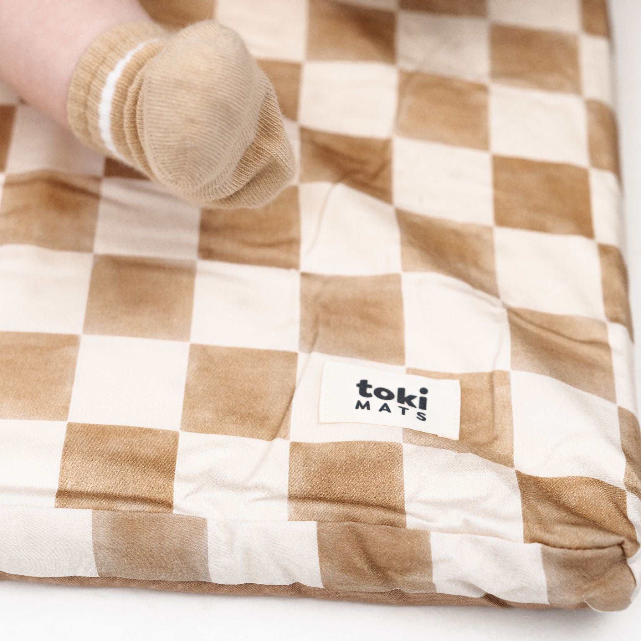 Organic Cotton Checker Mat N642