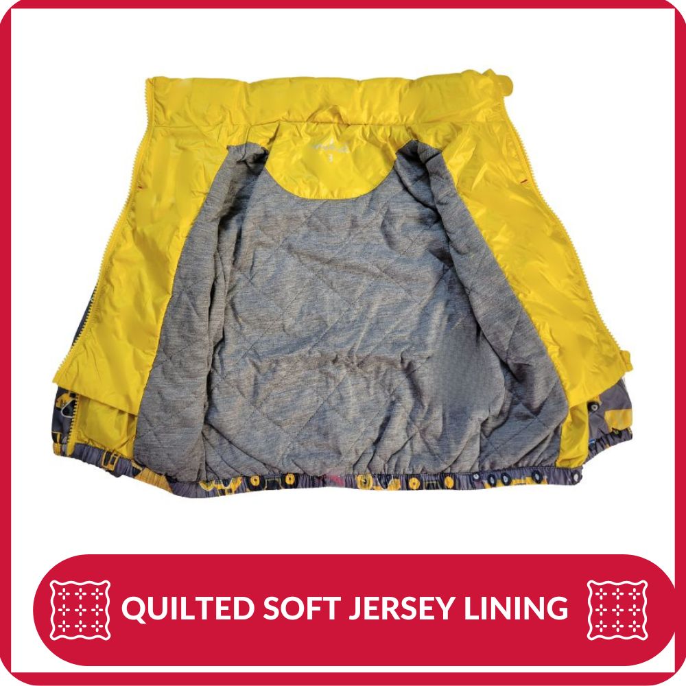Construction Print Car Seat Coat E512