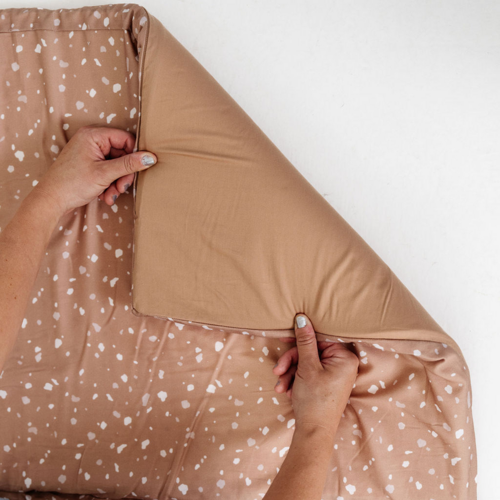 Organic Cotton Terrazzo Play Mat R128