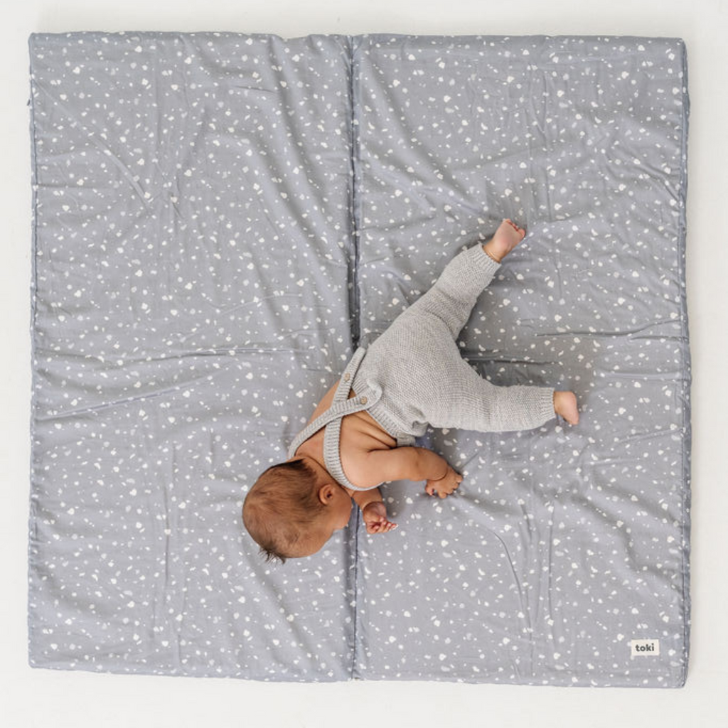 Organic Cotton Terrazzo Play Mat N1419