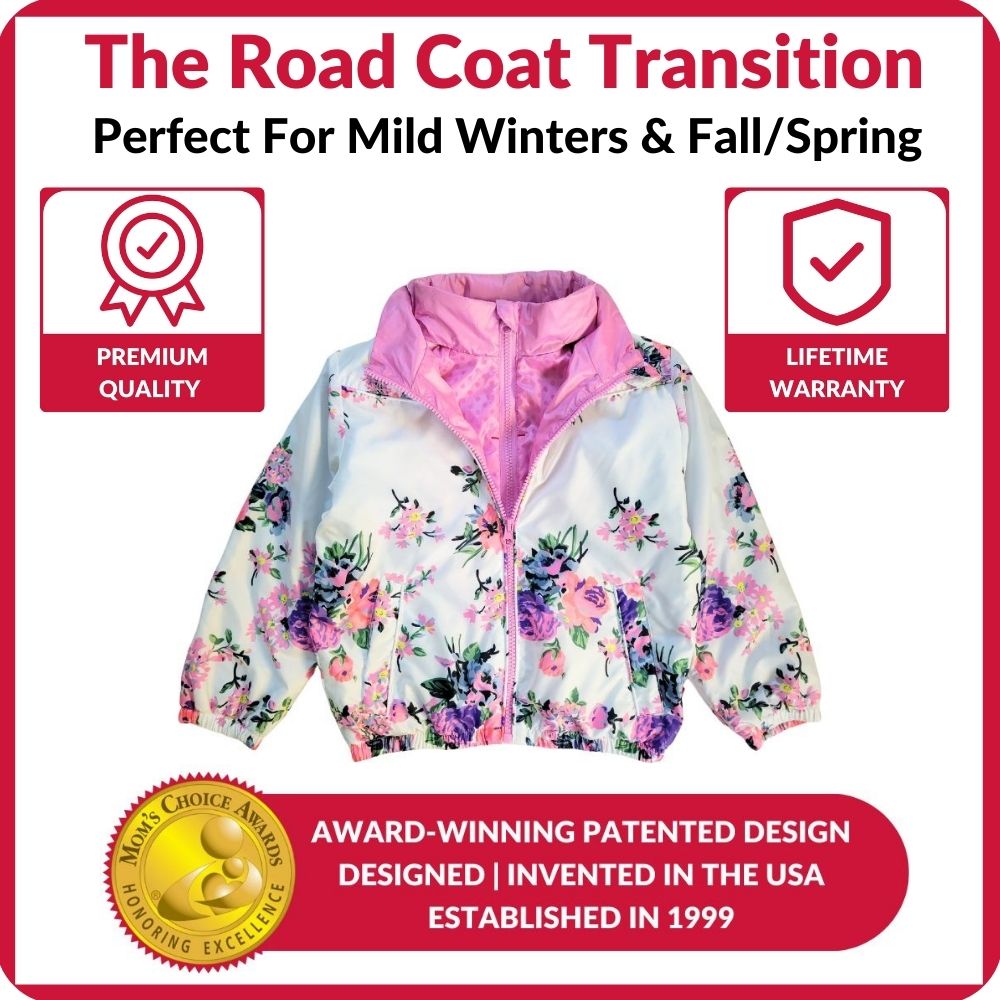 Floral Print Car Seat Coat I10439