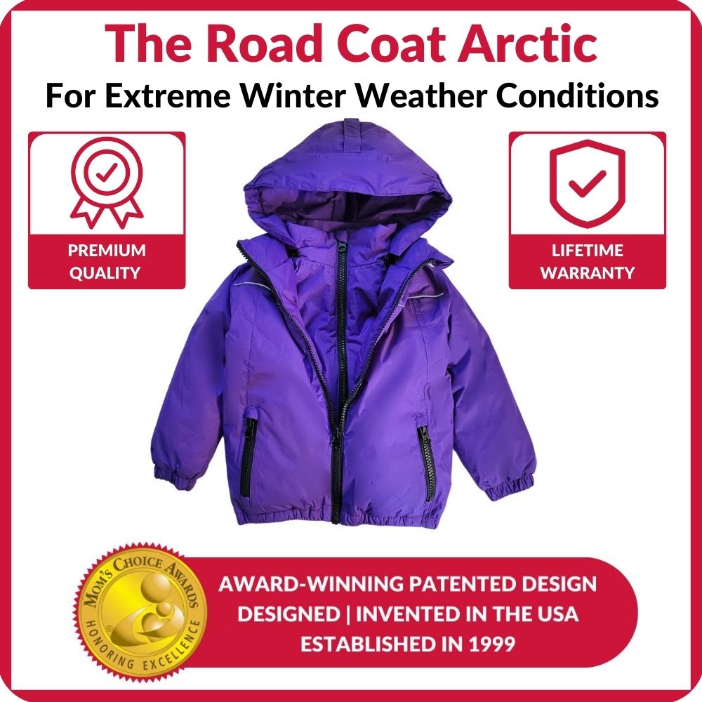 Car Seat Coat Arctic - Purple N610330