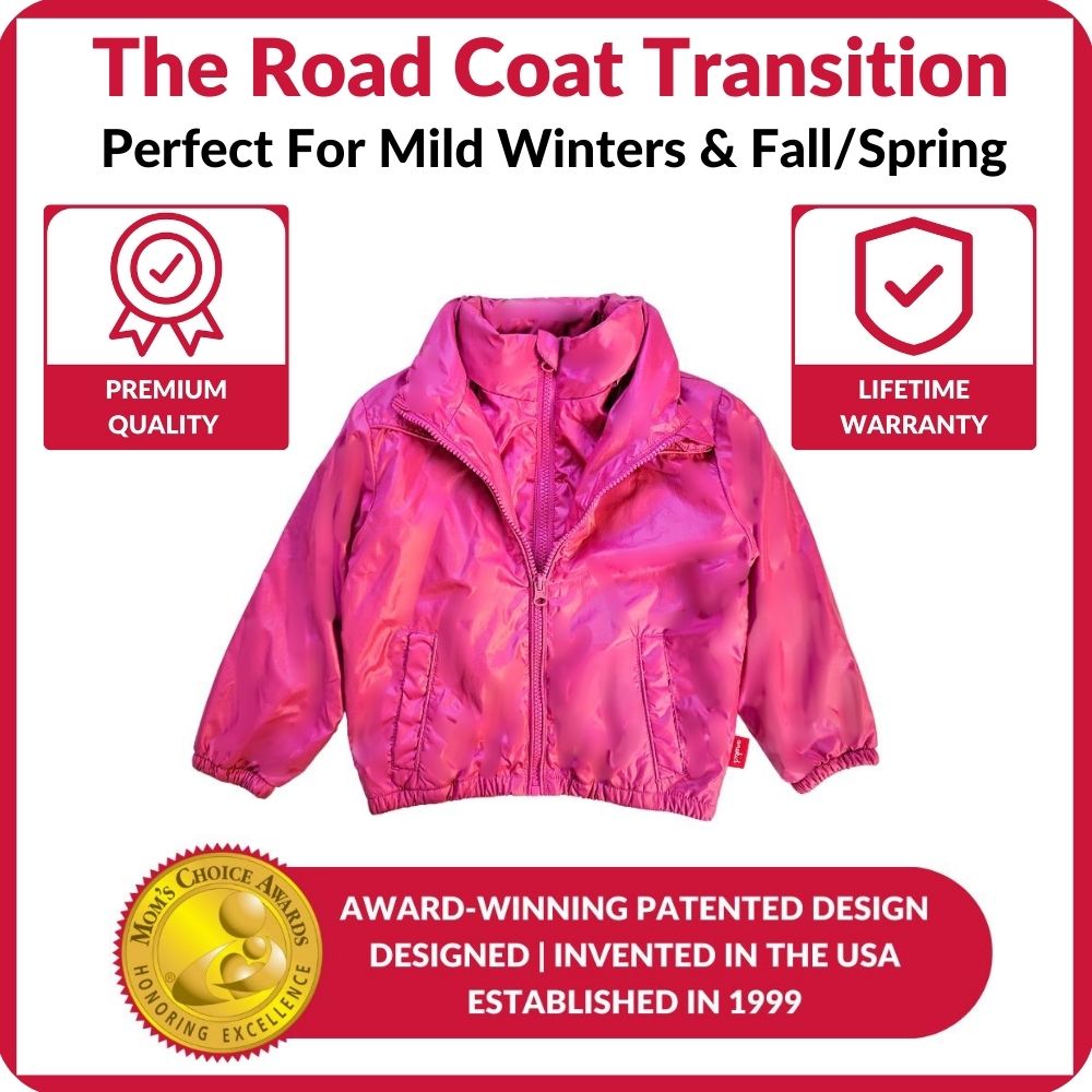 Car Seat Coat - Fuchsia Y4136