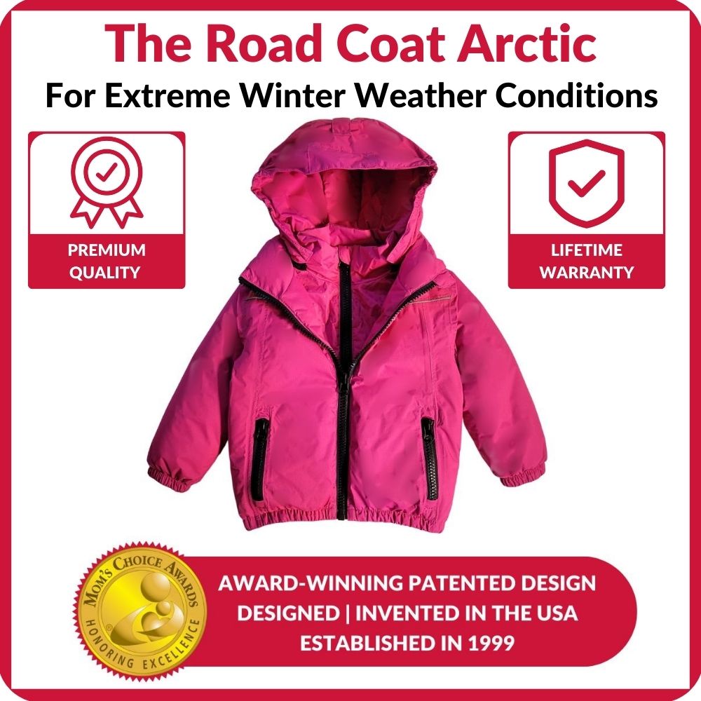 Car Seat Coat - Fuchsia I808