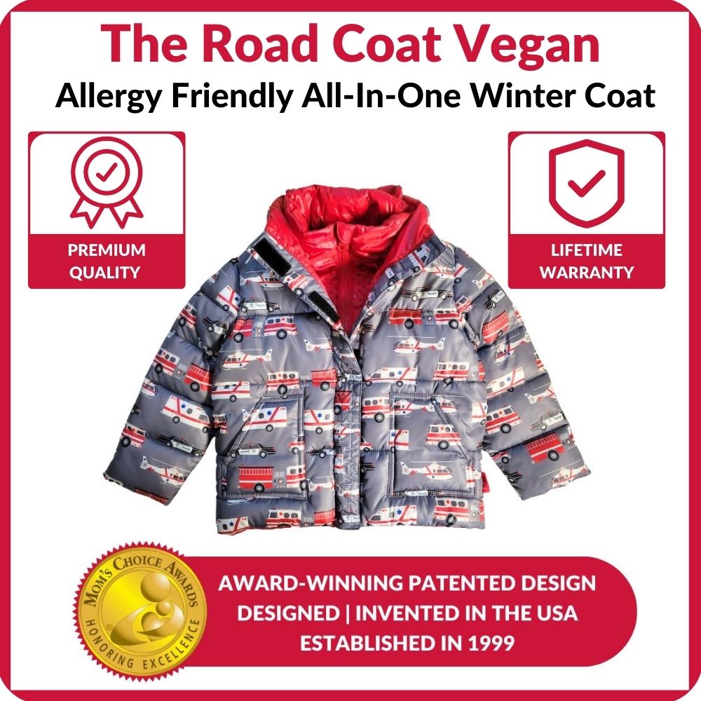 Car Seat Coat with Rescue Print T75042