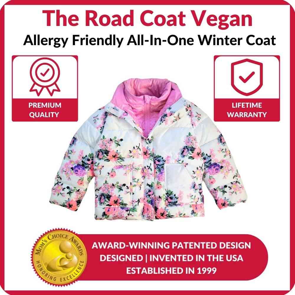 Floral Print Car Seat Coat I198