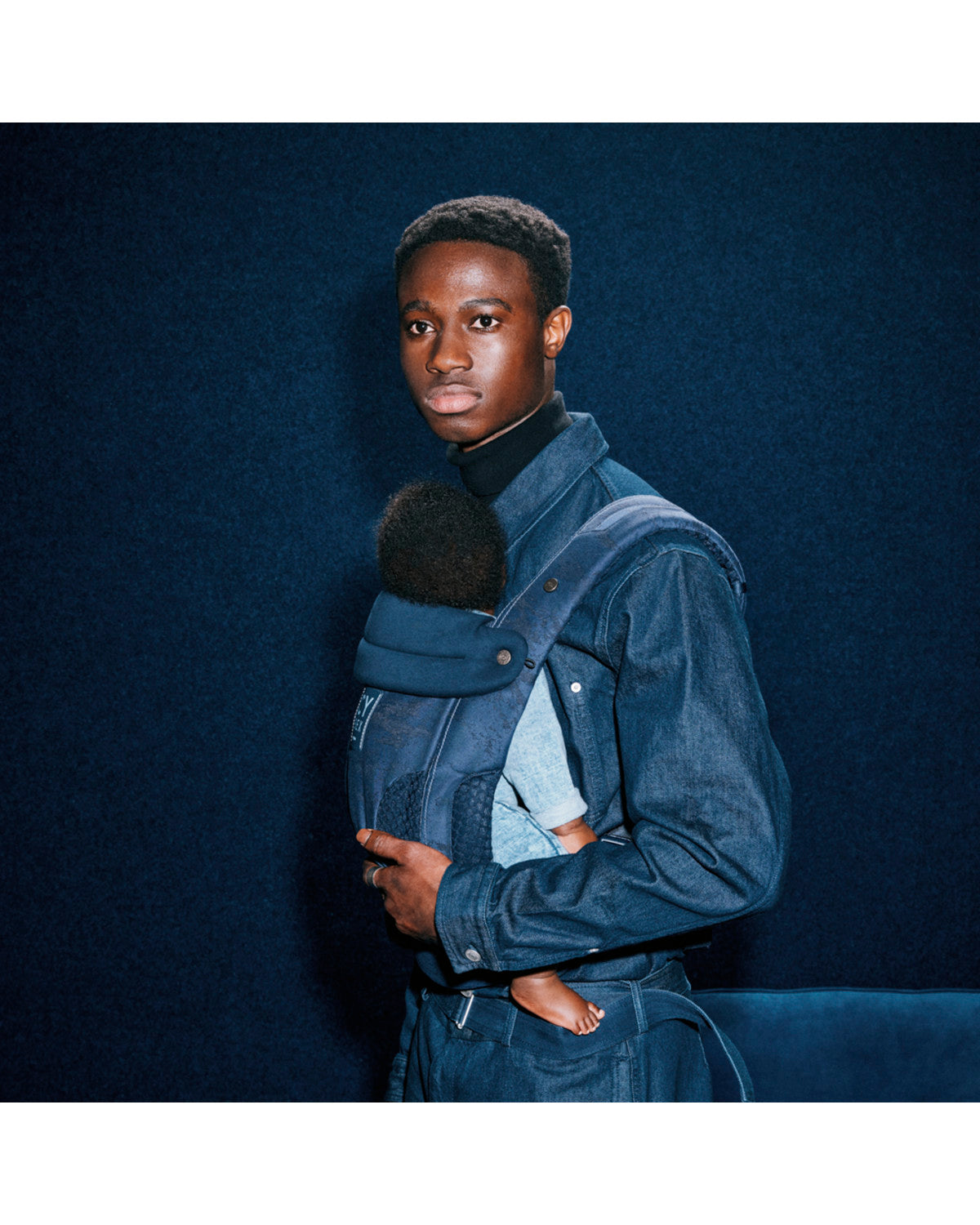 Baby Carrier Denim Blue Y9127