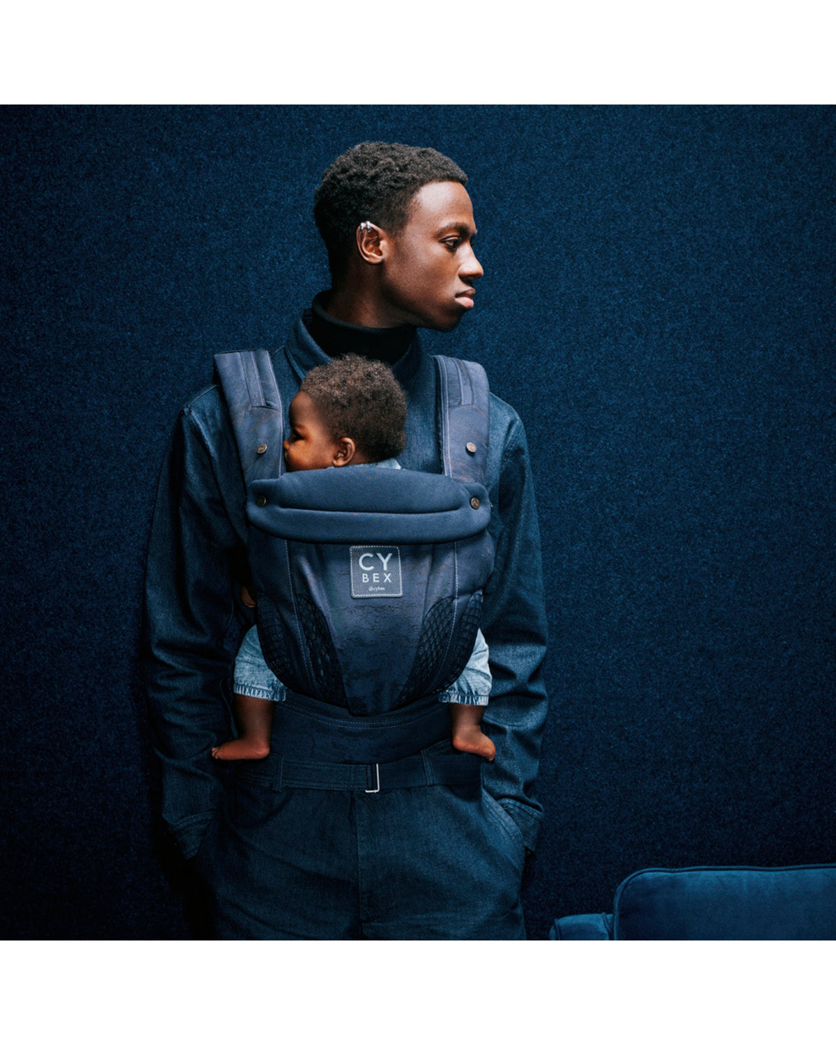 Baby Carrier Denim Blue Y9127