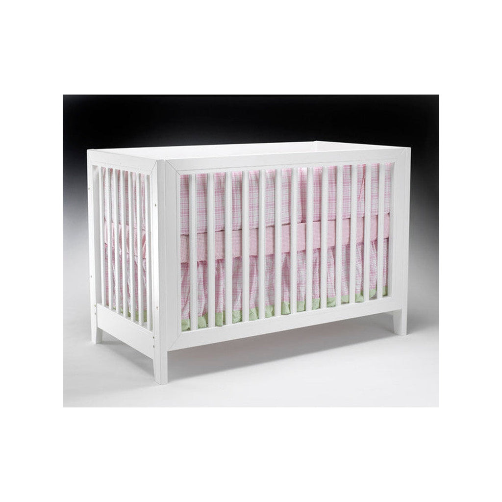 White Crib with Mini Rail M62352