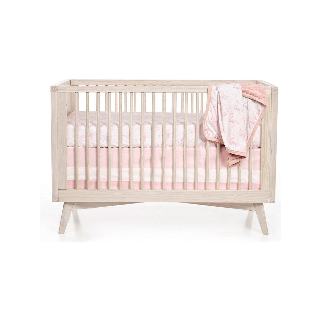 Woven Cotton Band Crib Skirt J106944