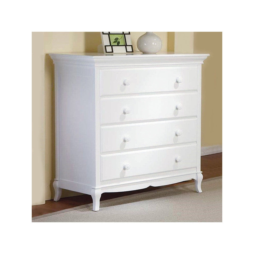4 Drawer Dresser in White R420624