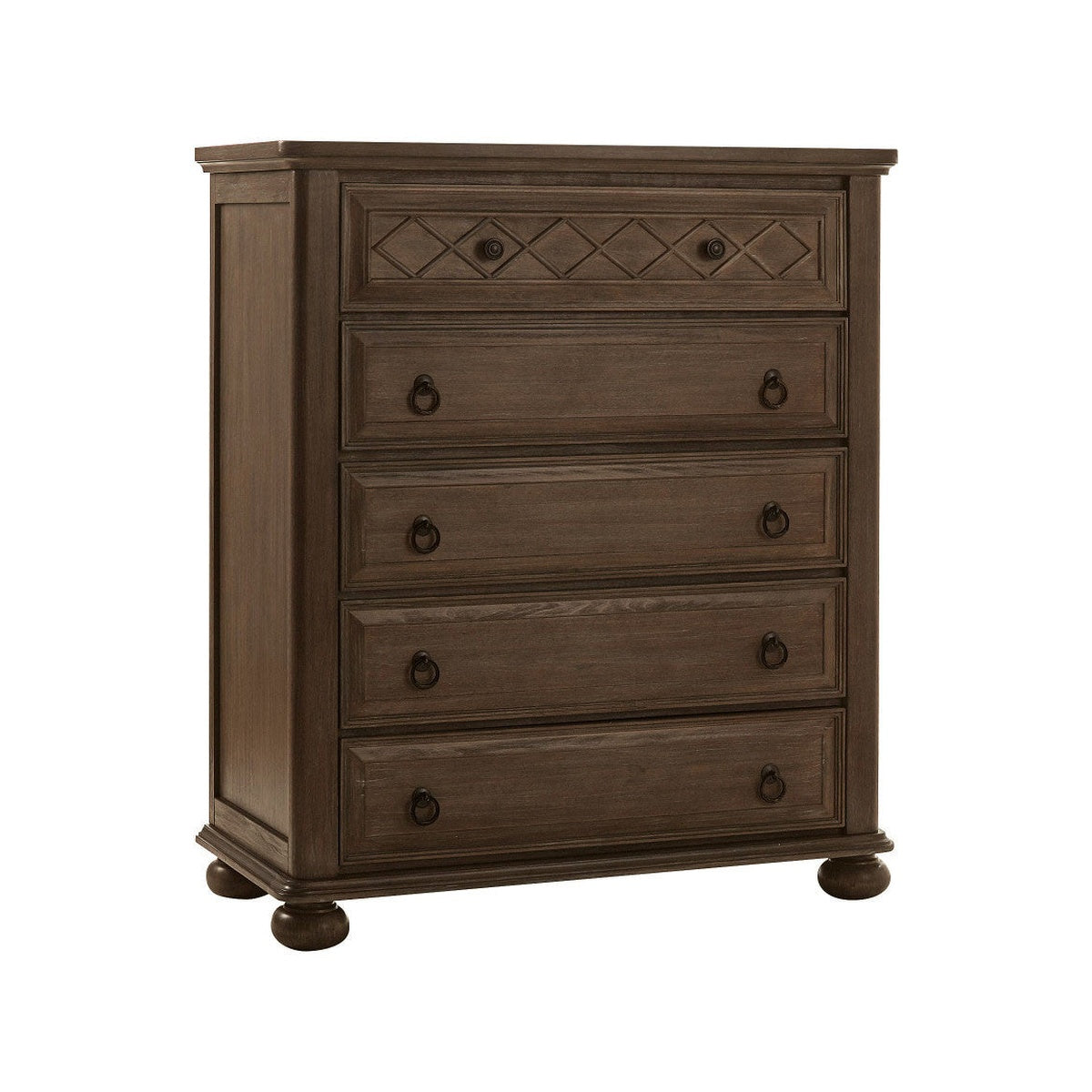 Five Drawer Dresser in Distressed Desert N485