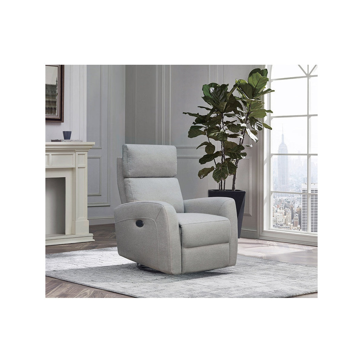 Jordan Glider with Lumbar Support and USB Port U952207