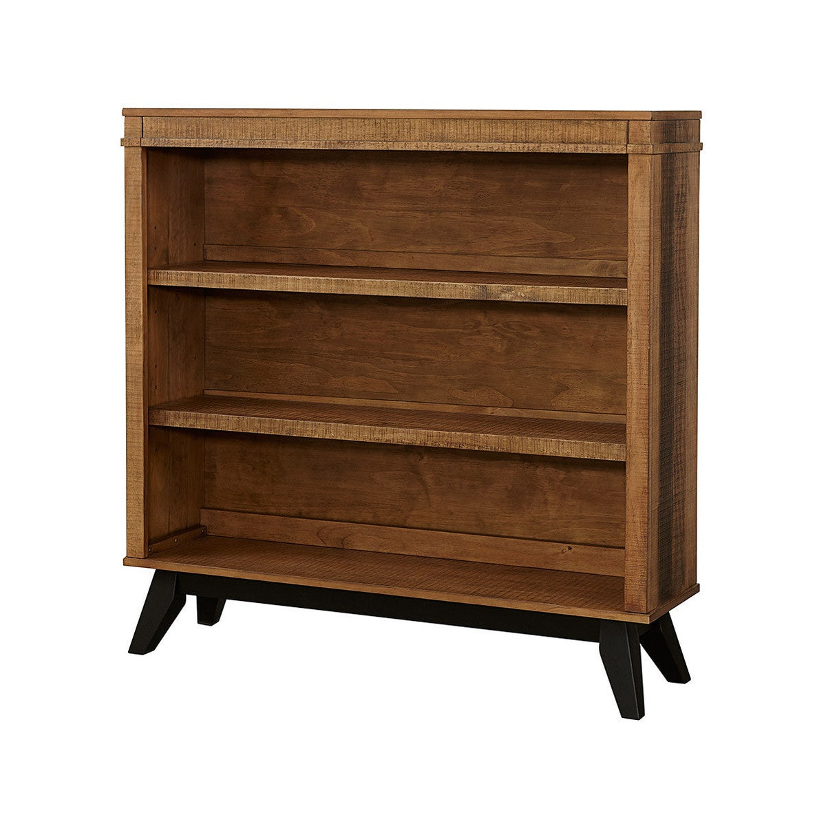 Rustic Hutch Bookcase in Brushed Wheat W135