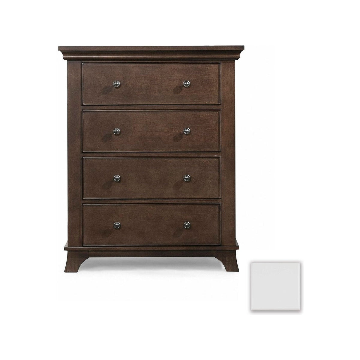 4 Drawer Dresser in White R904