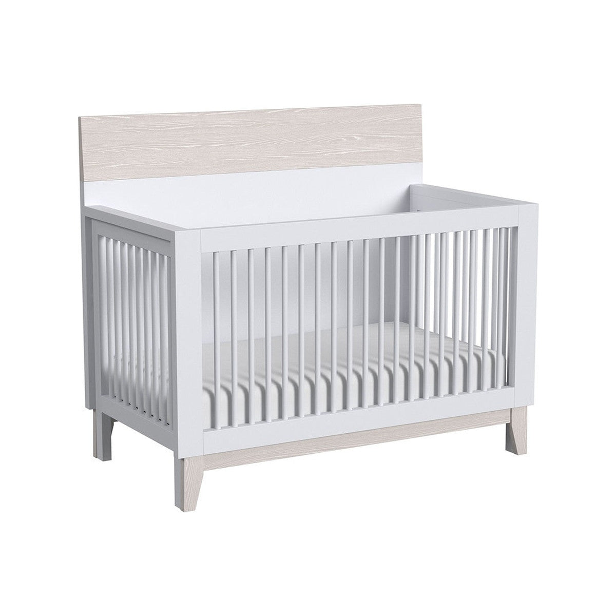 Convertible Crib in Ash Linen C159