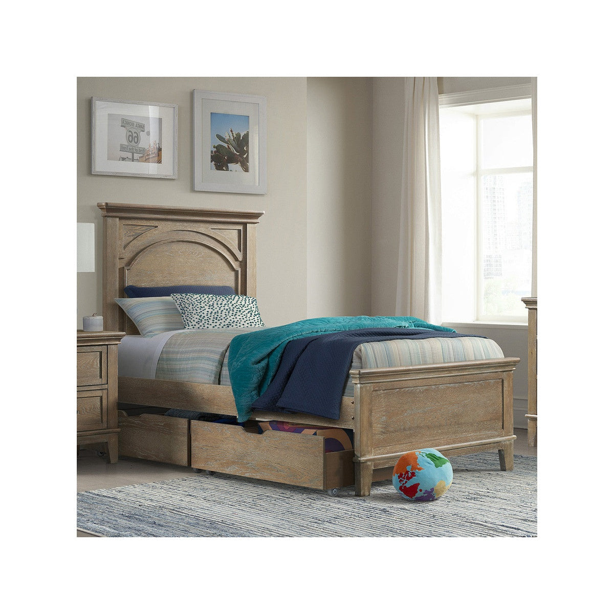 Twin Bed in Sandwash A89290