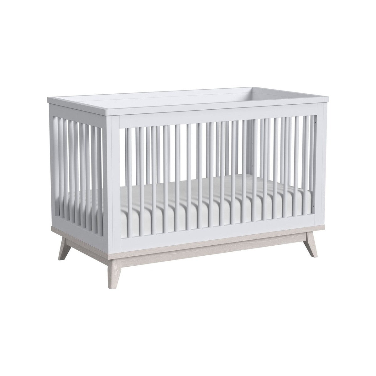 Cottage Crib in Ash Linen Z550