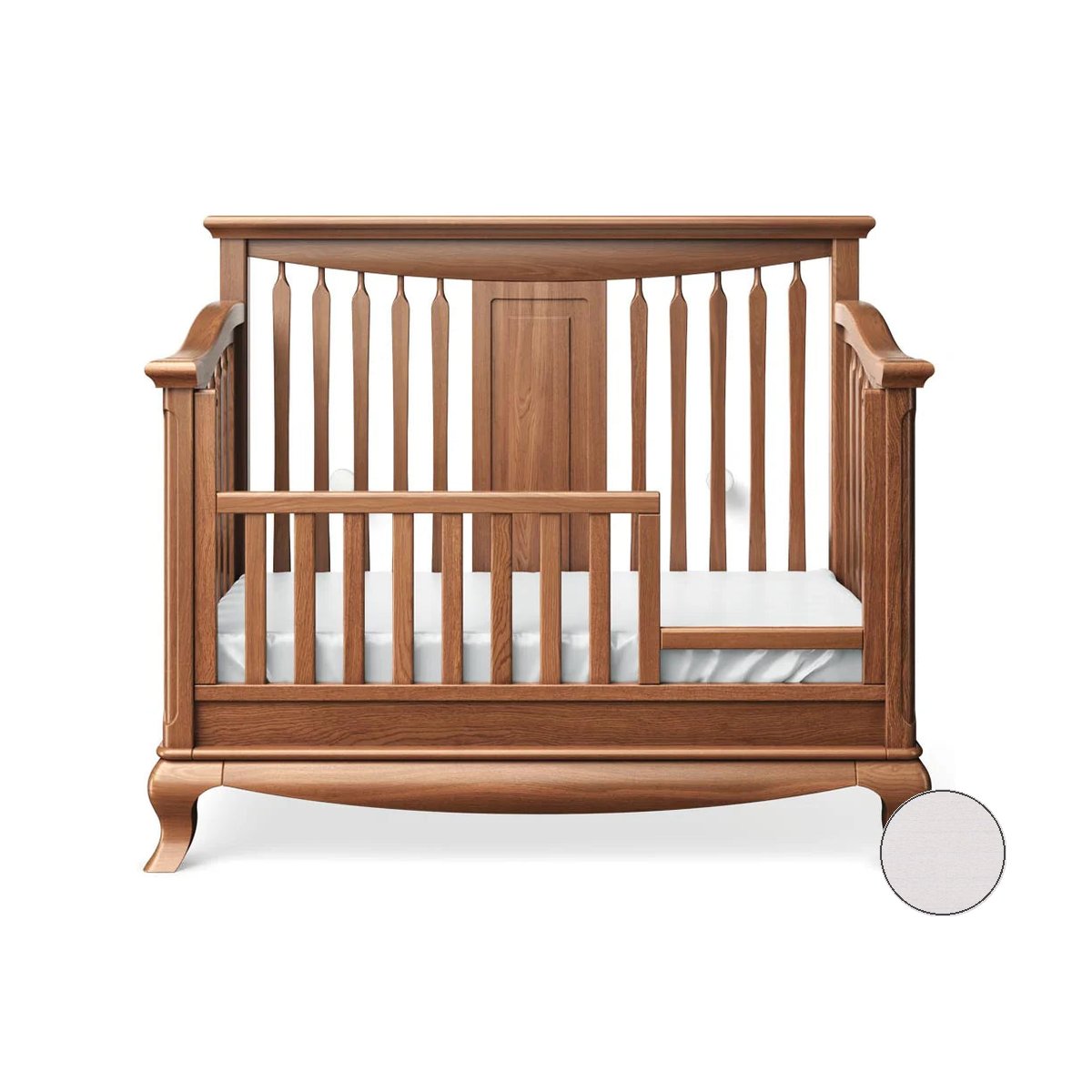 Convertible Crib with Open Back Z4107