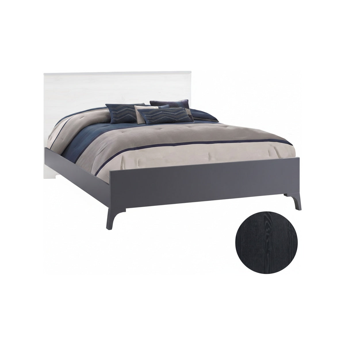 Double Bed Conversion Rails and Low Profile Footboard 54" R316229
