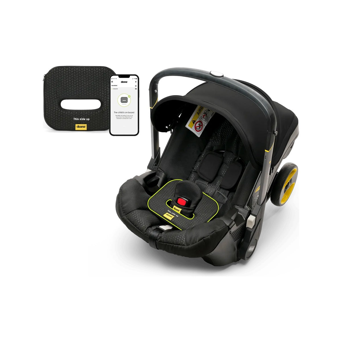 Nitroblack Car Seat and Sensor Bundle O572206