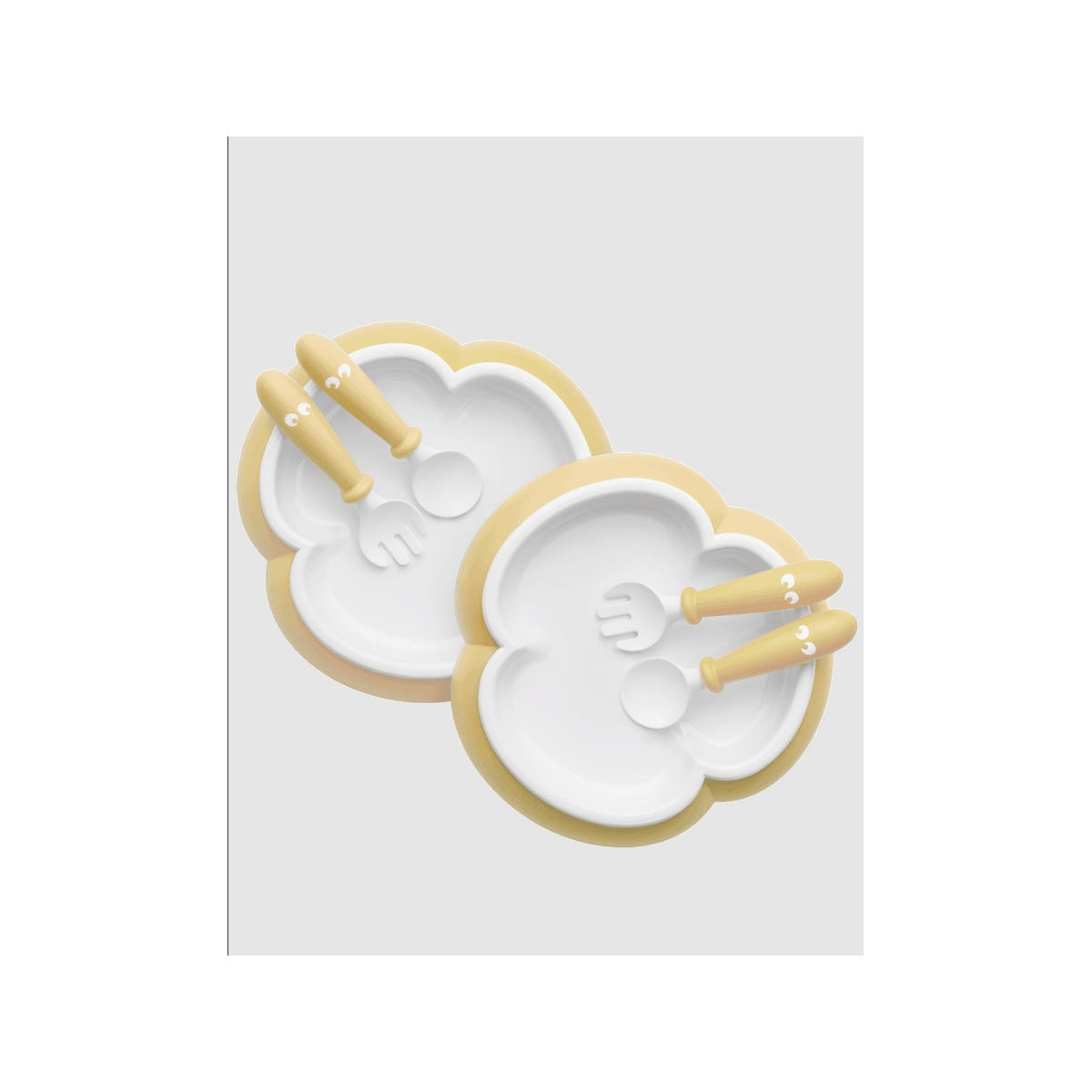 Baby Plate, Spoon and Fork, 2 sets F665064