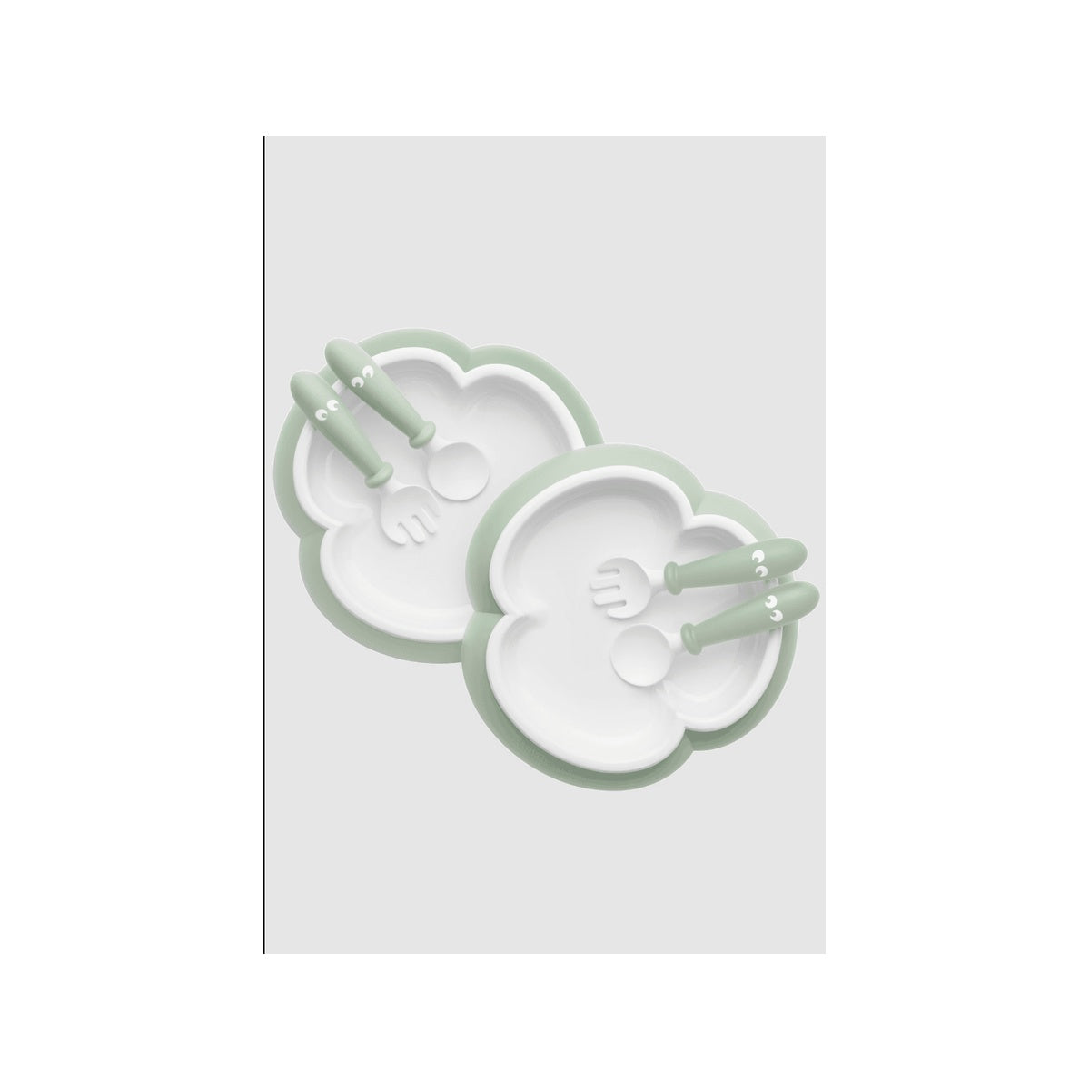 Baby Plate, Spoon and Fork, 2 sets F665064