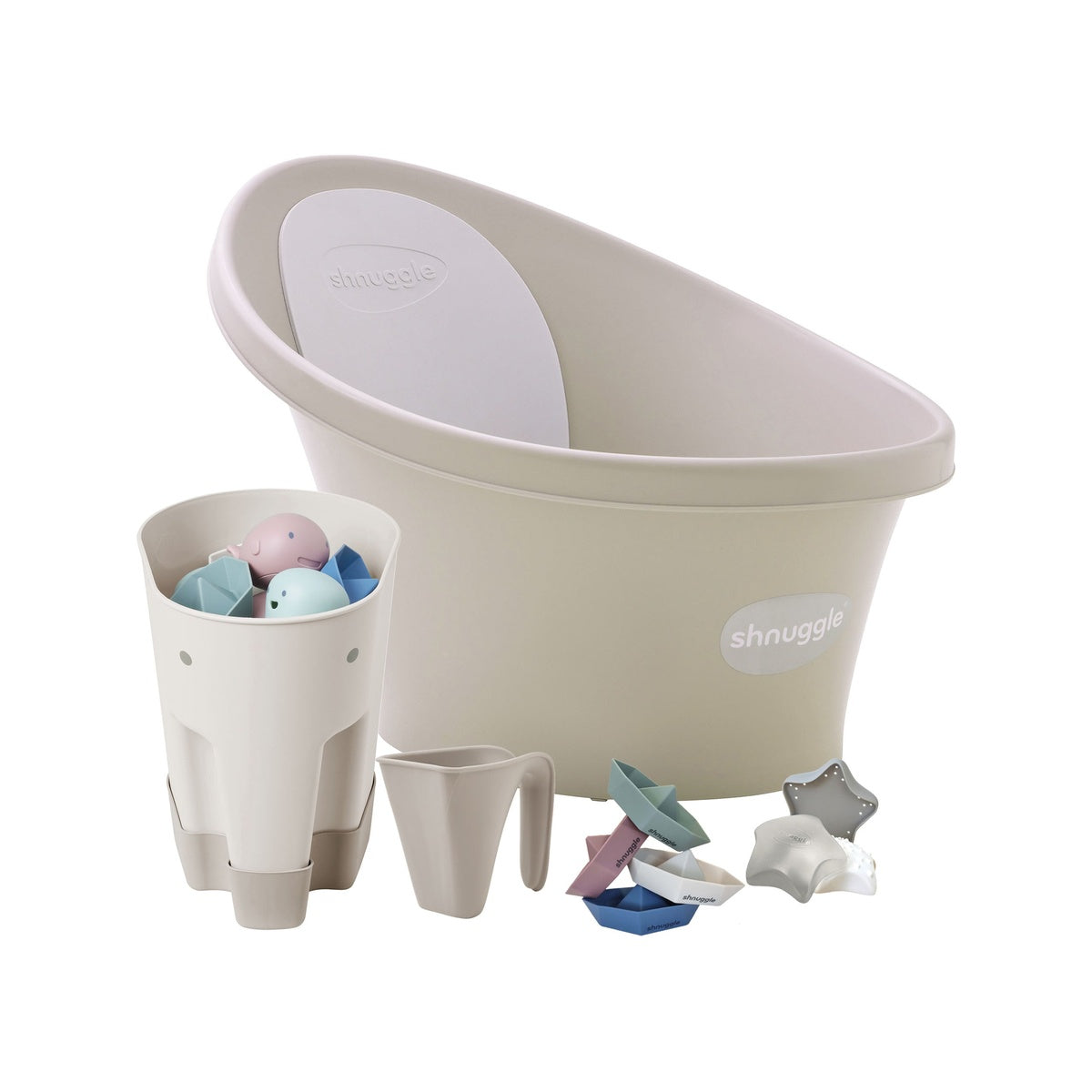 Newborn Bath & Accessories 5-Piece Bundle N851442