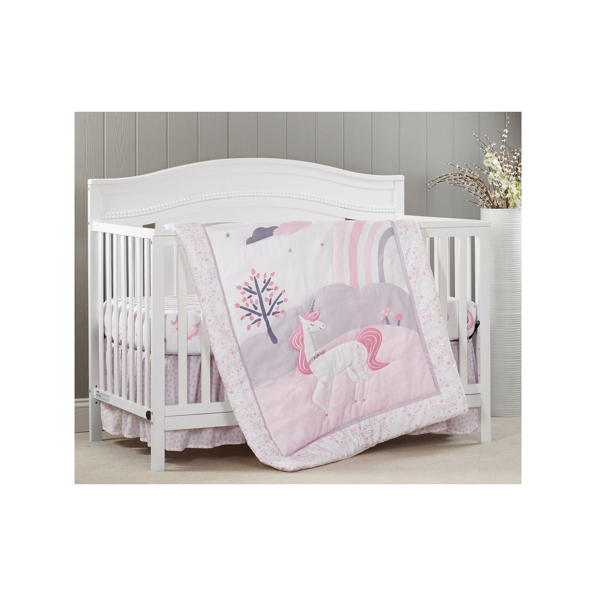 Baby Crib Nursery Bedding Set 3 Piece N5598