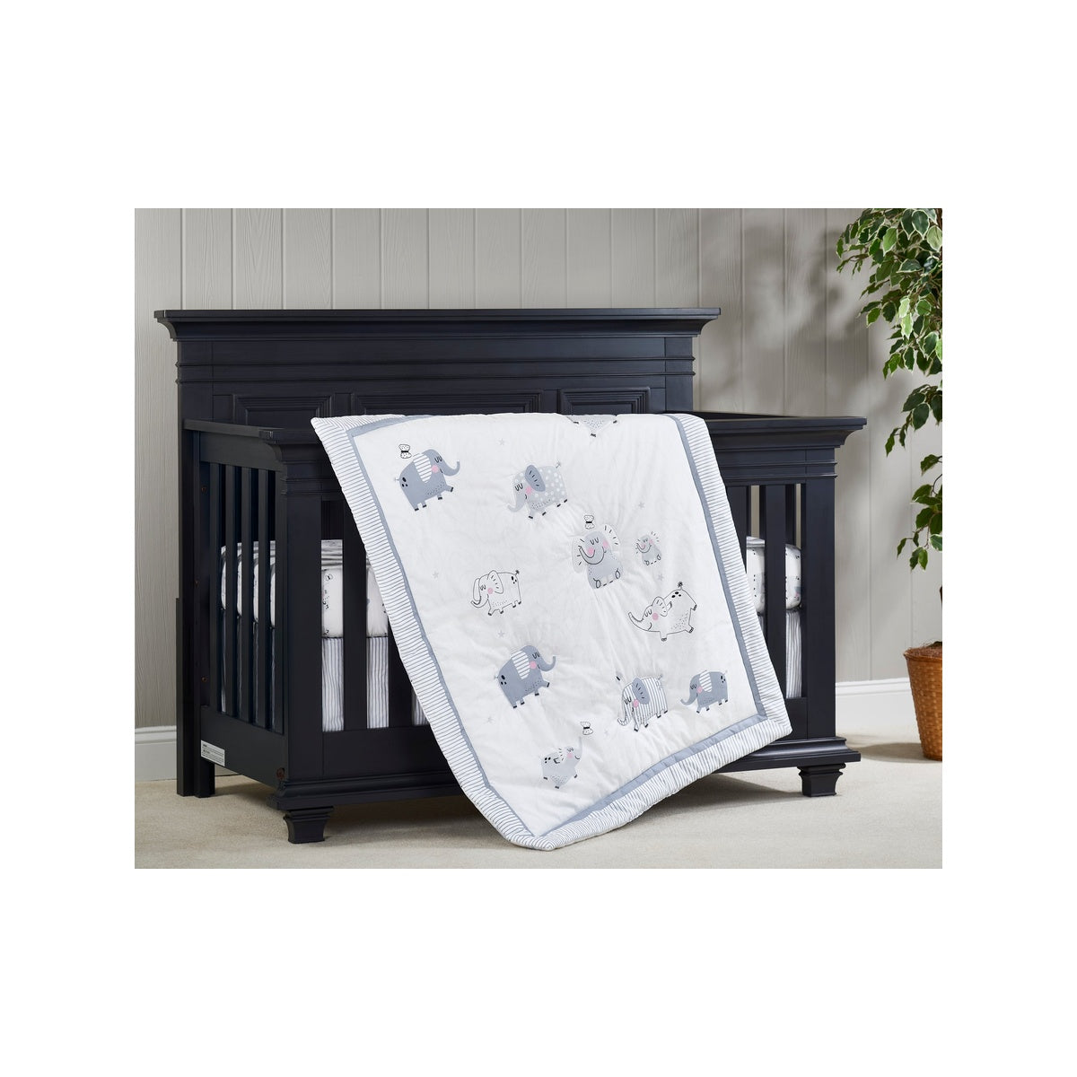 3pc Crib Bedding Set L233