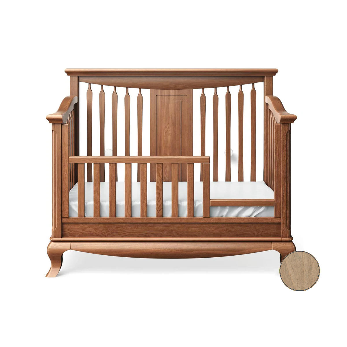 Convertible Crib with Open Back Z4107