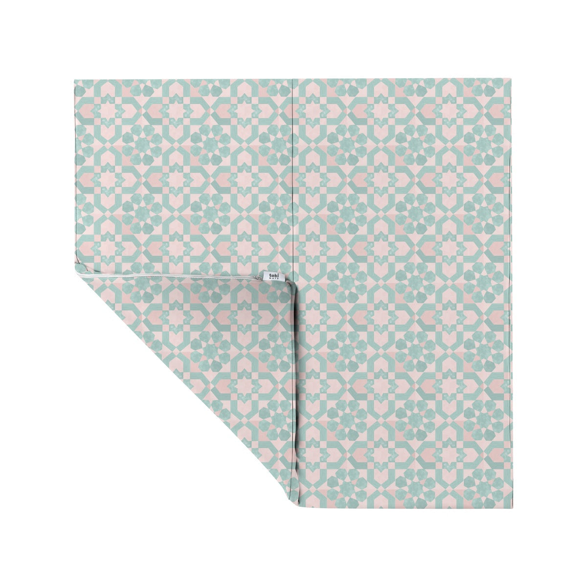 Green Tile Vegan Leather Mat X2319