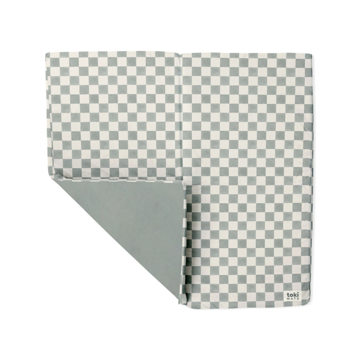 Organic Cotton Checker Play Mat A9584