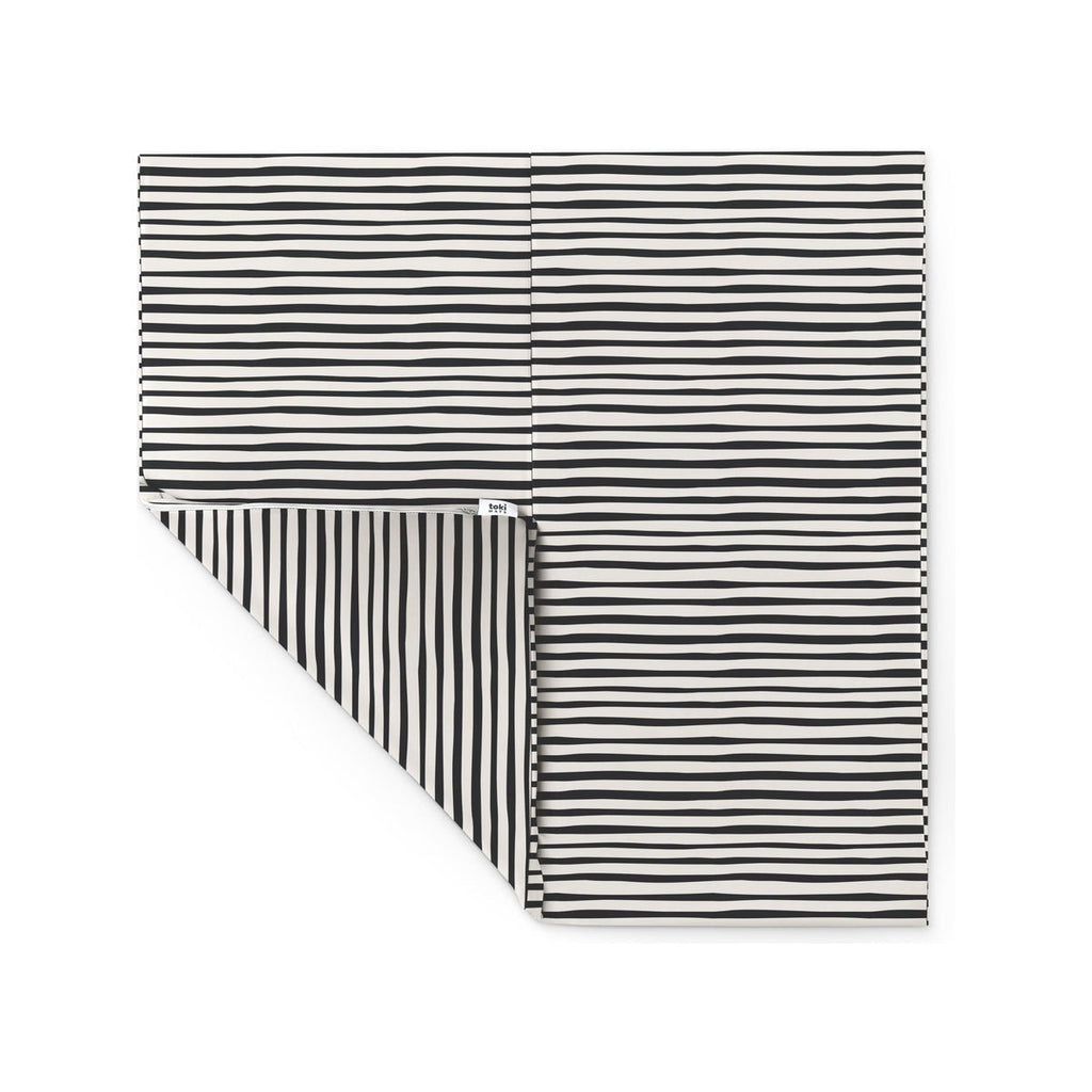 Vegan Leather Mat with Bold Stripe H69011