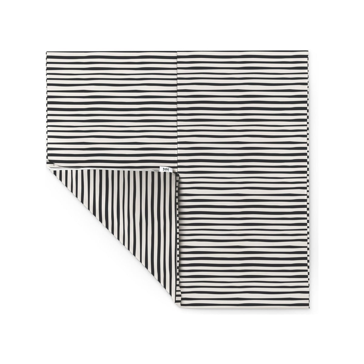 Vegan Leather Mat with Bold Stripe H69011