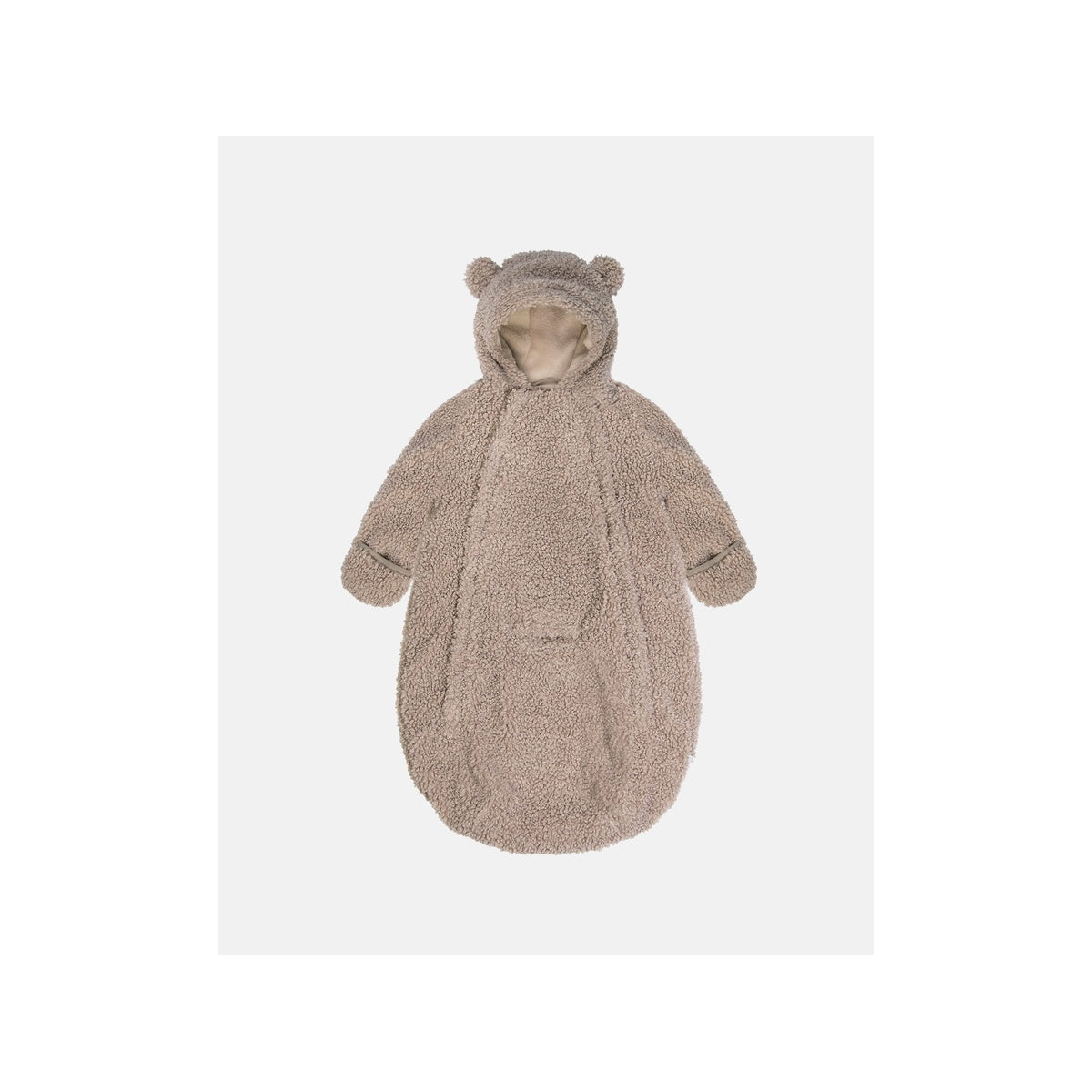 Teddy Baby Bunting - Oatmeal B28133
