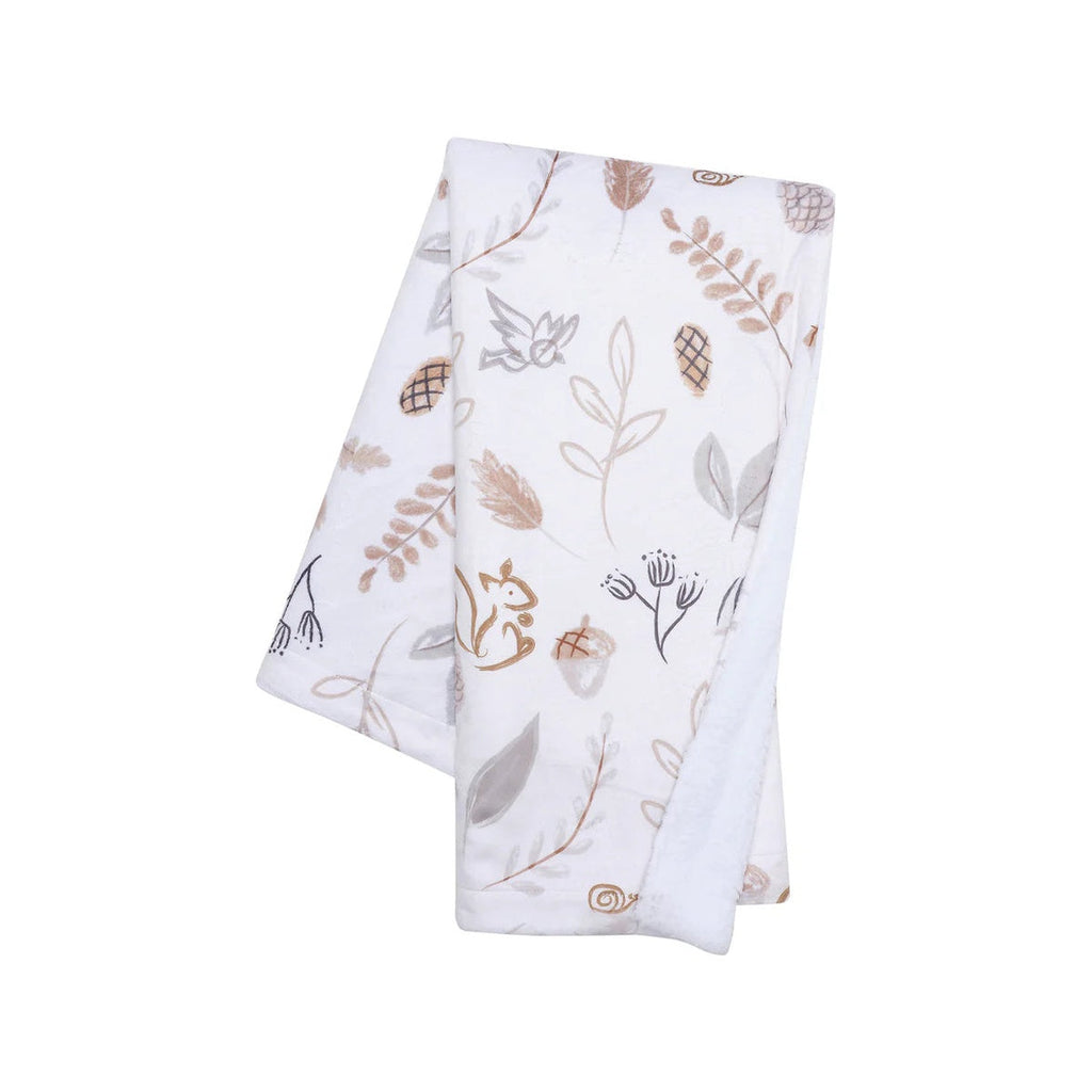 Baby Blanket with Faux Shearling Fleece I738670