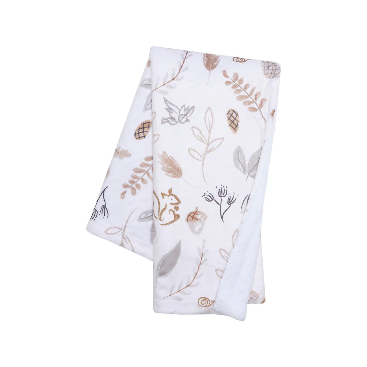 Baby Blanket with Faux Shearling Fleece I738670