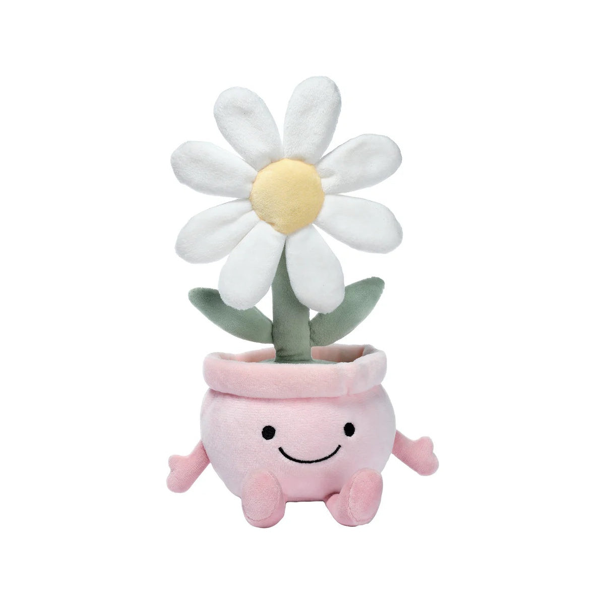Poseable Flower Pot Plush Stuffed Animal Toy - 11 Inch D63822